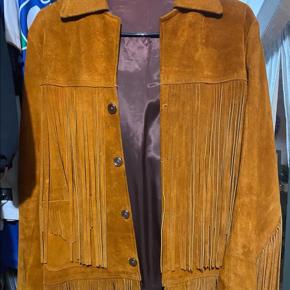 Vintage fringe jacket ✨